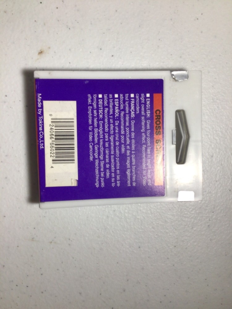 Hoya 55mm .75 Pitch Cross Screen Filter