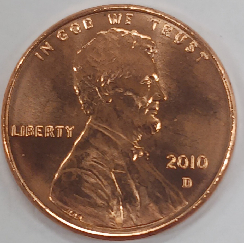 2010-D Lincoln Cent BU Red Uncirculated