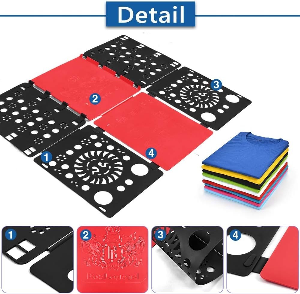 Premium Clothes Folder for Adults & Kids - Compact and Efficient Folding Tool