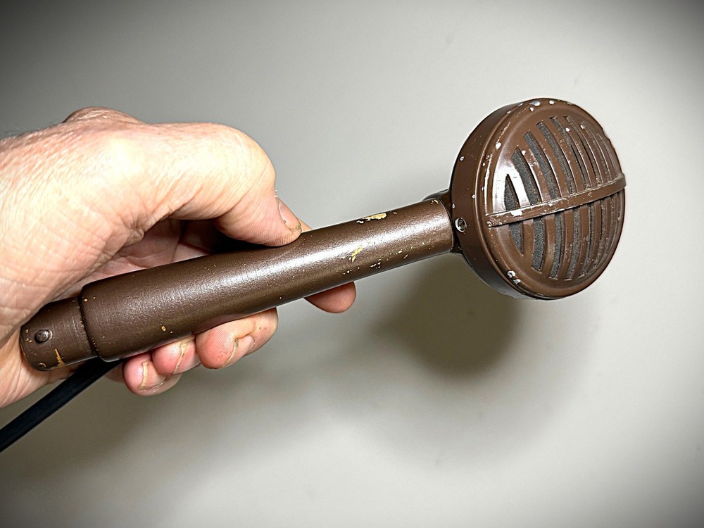 1940's Astatic Model 30 Dynamic Microphone, upgraded element working great!