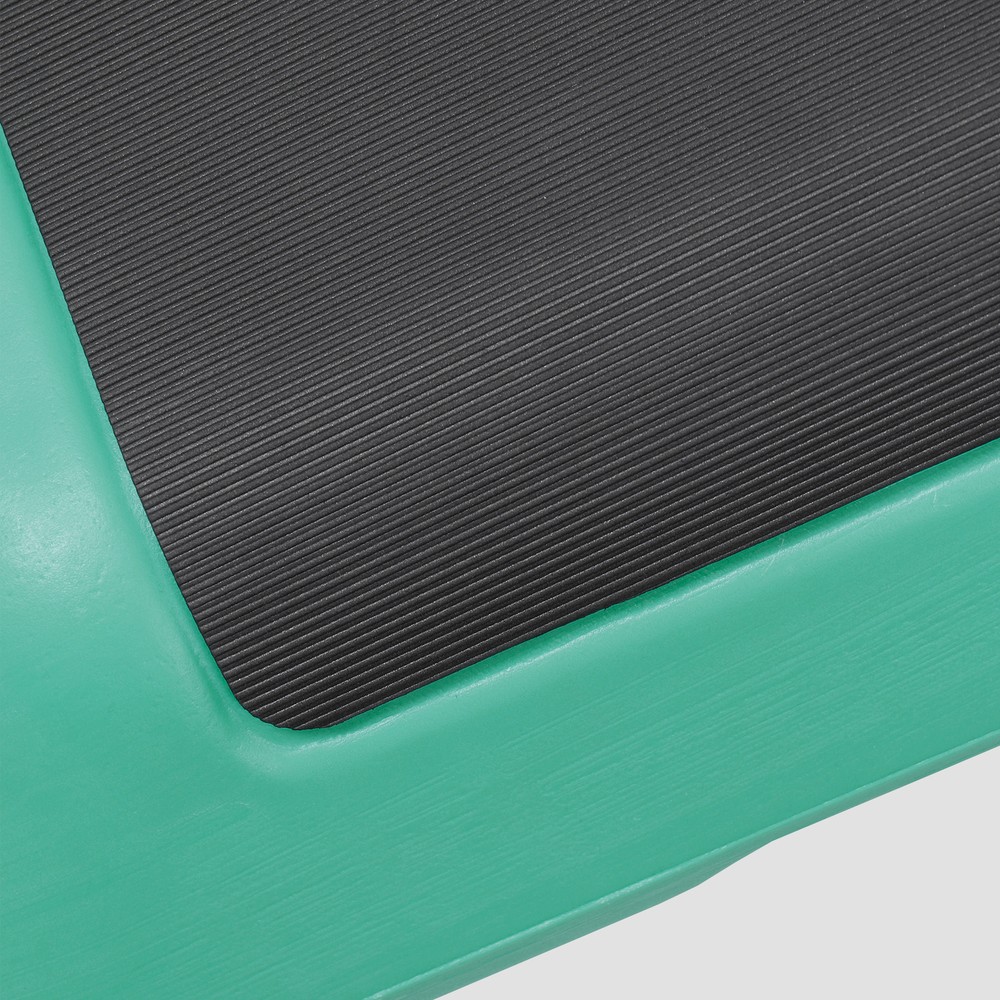 16" x 16" Adjustable Aerobic Stepper Workout Platform with 4 Risers Risers