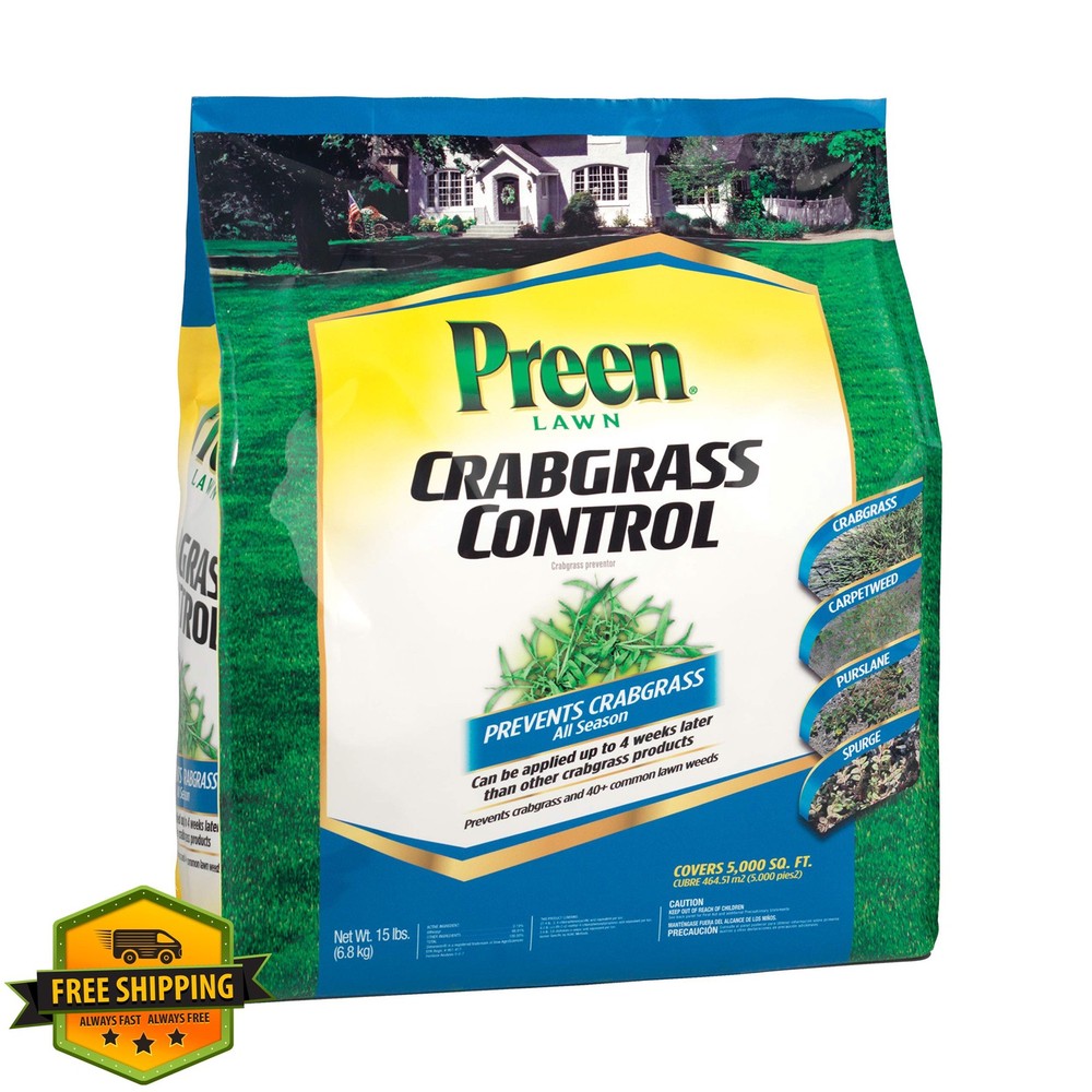 Preen Lawn Crabgrass Control 15 lb 5000 sq ft