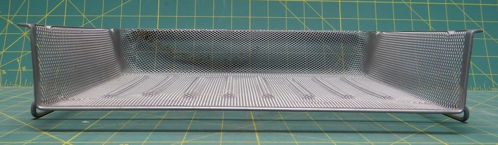 Silver Wire Desktop Stackable Document Letter Organizer, Side Load