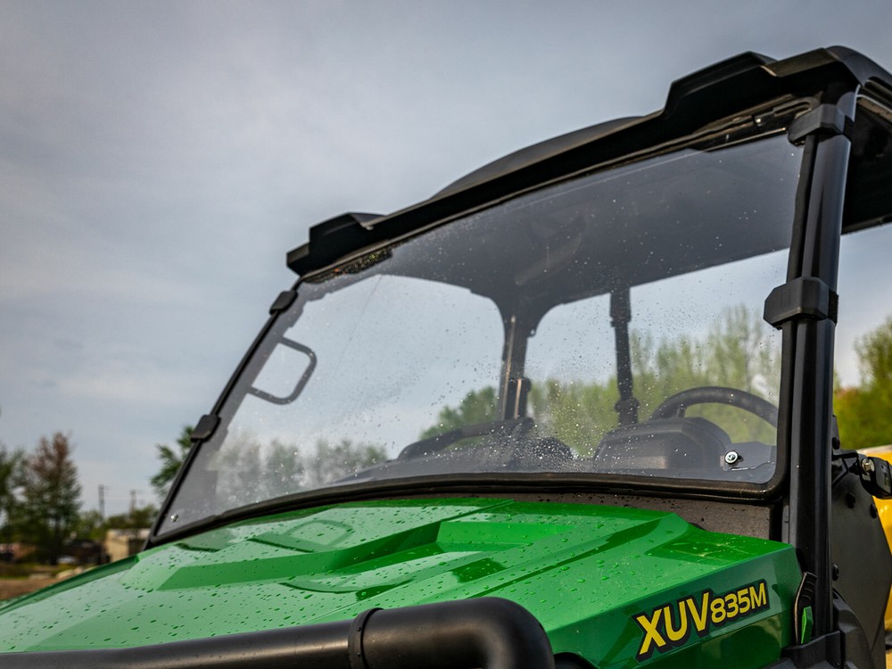 SuperATV Scratch Resistant Full Windshield for John Deere Gator XUV 835 / 865