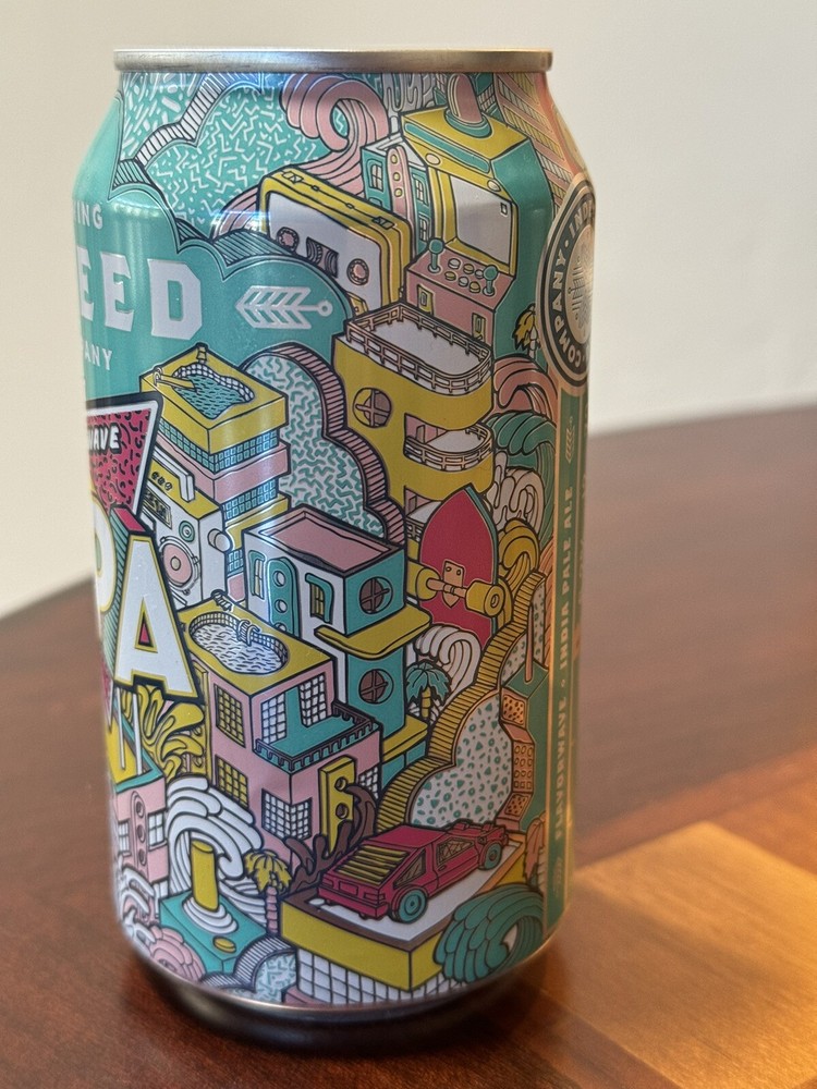 Indeed Flavorwave IPA - Empty Beer Can Bottom Opened - Minneapolis