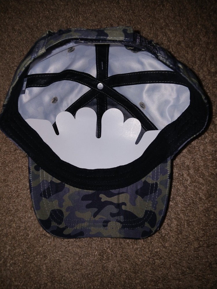 LAYER 8- BOY'S CAMO HAT-NEW-TAGS-ADJUSTABLE-UPF SUN 40+