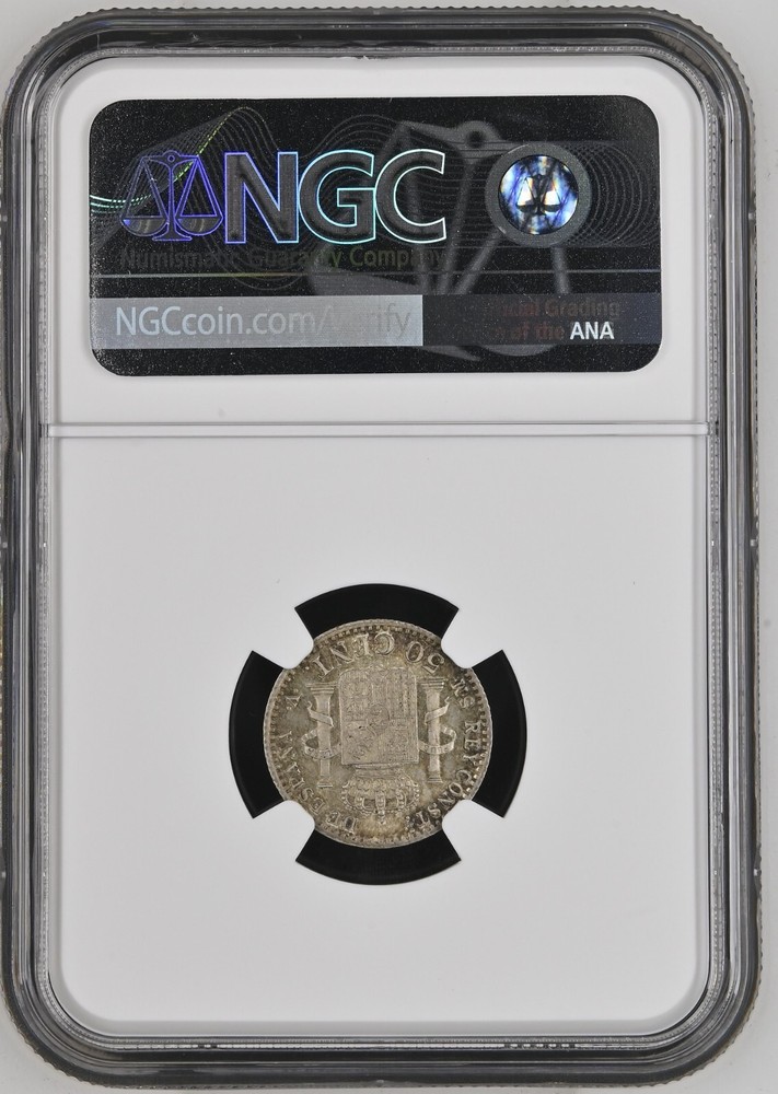1900 (00) SMV Spain 50 Cent MS65 NGC Pop 2