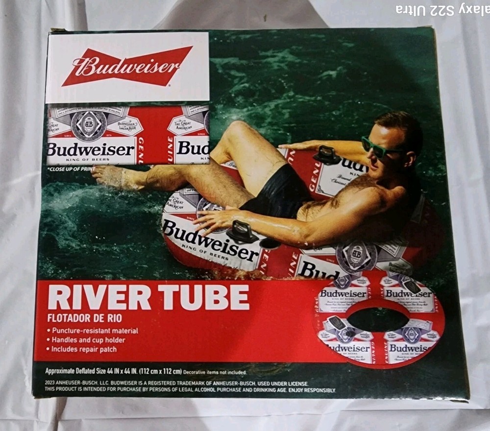 Budweiser Logo River Tube