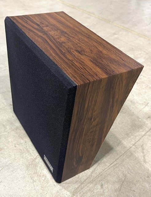 Bogen WBS8T725 8" Wall Speaker 4 pack in walnut look