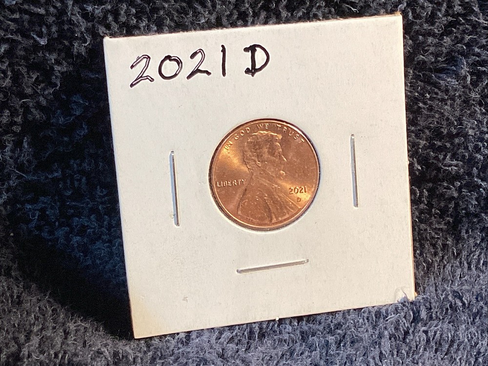2021 D LINCOLN SHIELD 🛡️ PENNY UNCIRCULATED #2