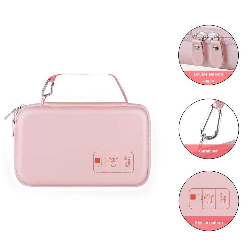Hard Electronic Organizer Travel Case Electronics Accessories Cable Gadget Wi...