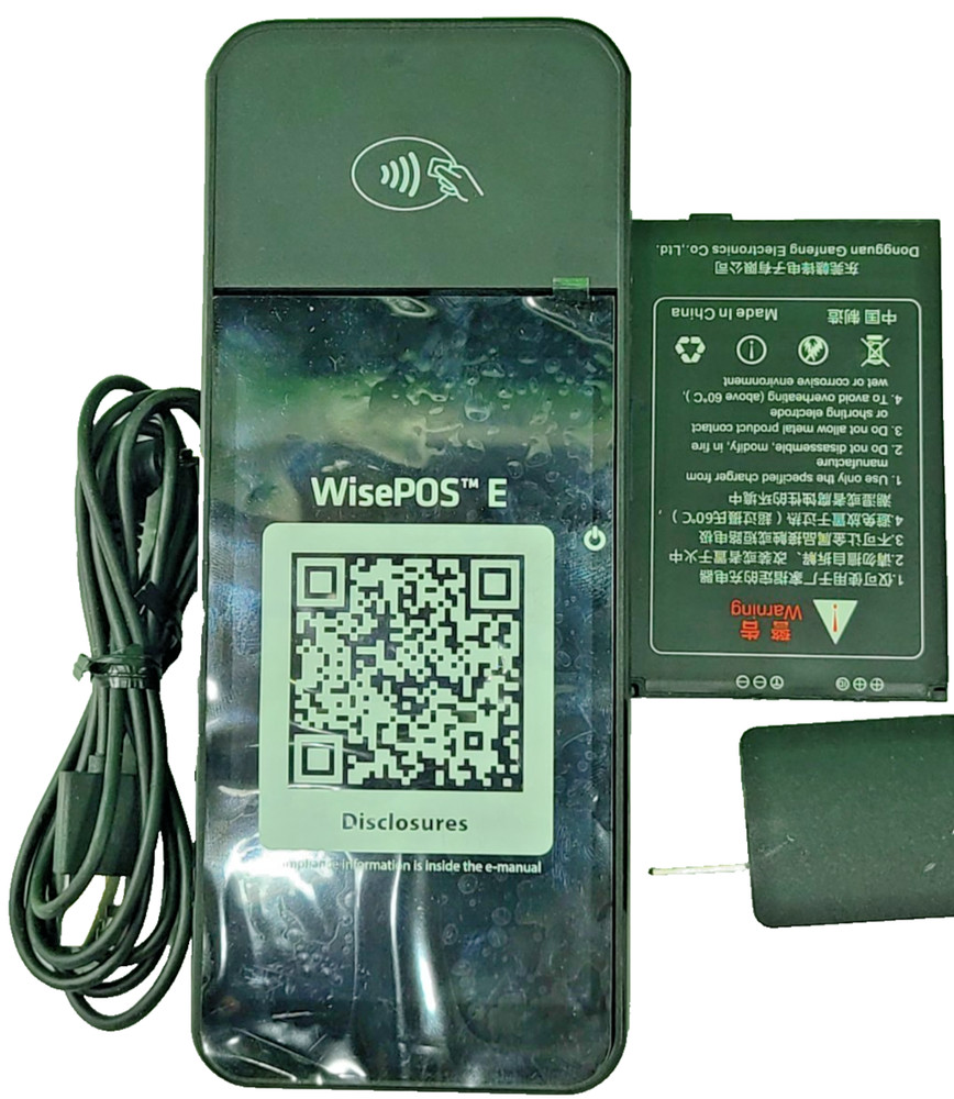 Stripe BBPOS WisePOS E WSC51 Touchscreen Card Reader Terminal Read!