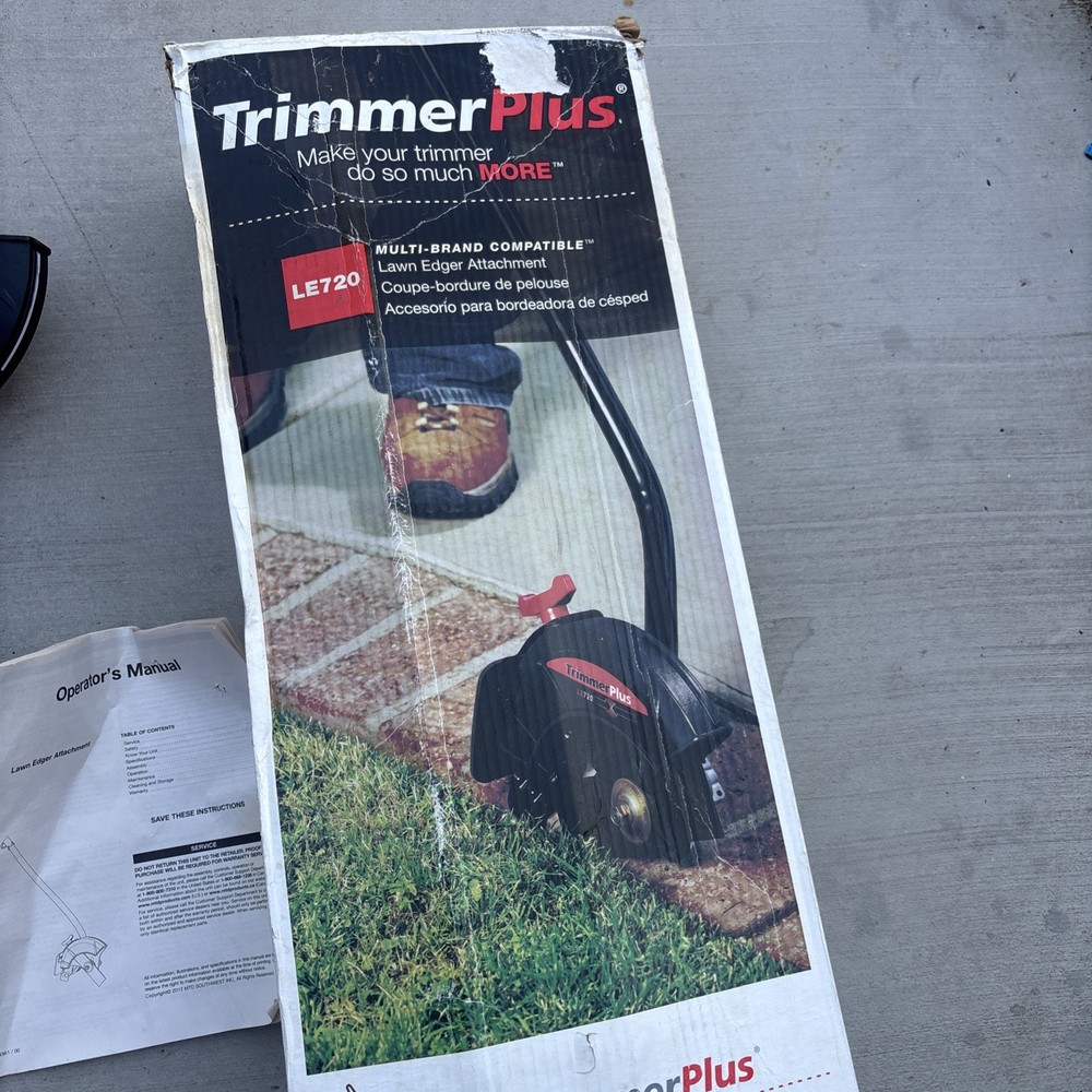 TrimmerPlus LE720 Edger Attachment MULTI-BRAND COMPATIBLE