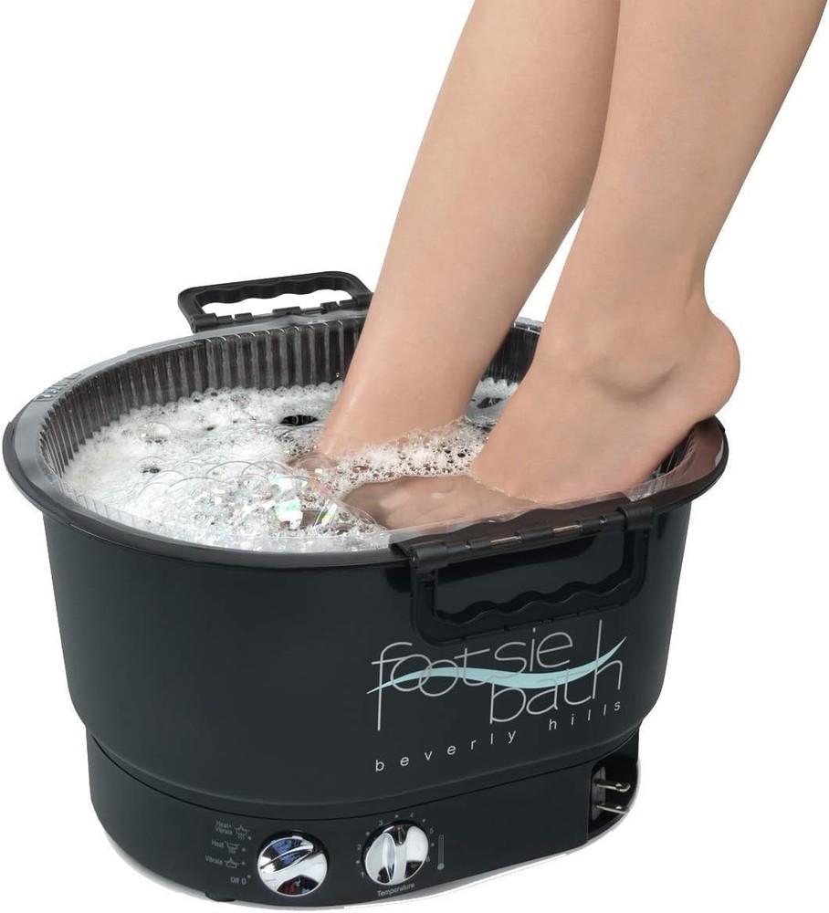 Footbath Plus Spa, 4-Setting Switch, 30 Min Timer, Temperature Control, with ...