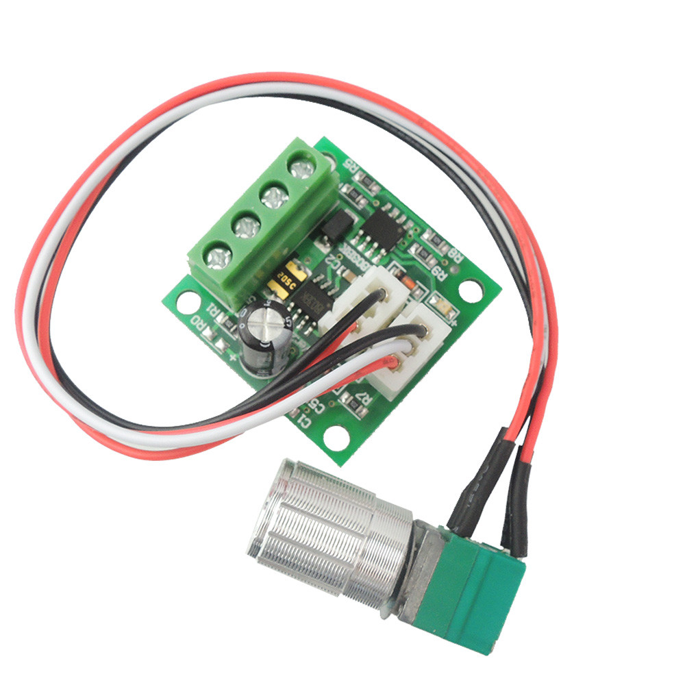 Mini DC Motor Speed Controller PWM Adjustable Variable Switch 6V 12V 15V 2A 30W
