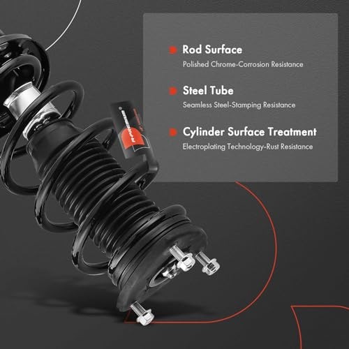 Front Struts Compatible with Mazda CX-5 2013-2016 - 2x Replacement Suspension