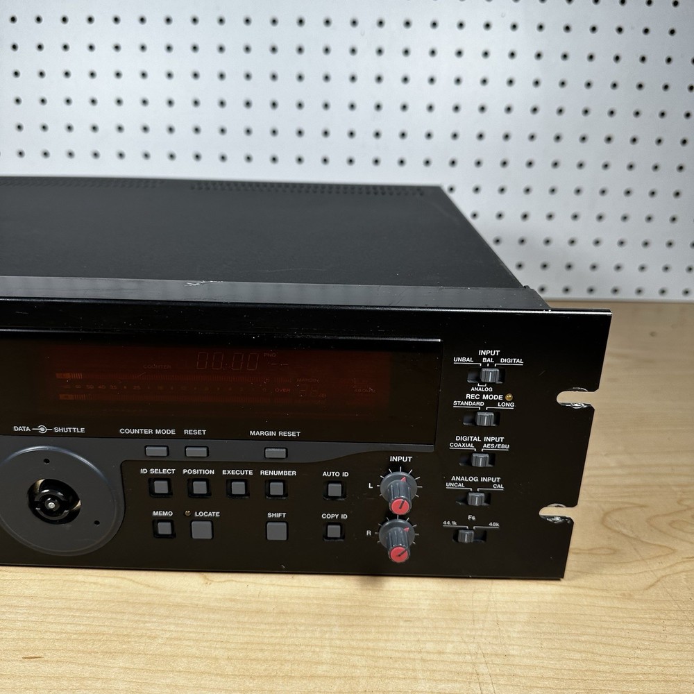 Tascam DA-30 MkII Professional DAT Deck Missing Data/Shuttle Knob ERROR 01 CODE