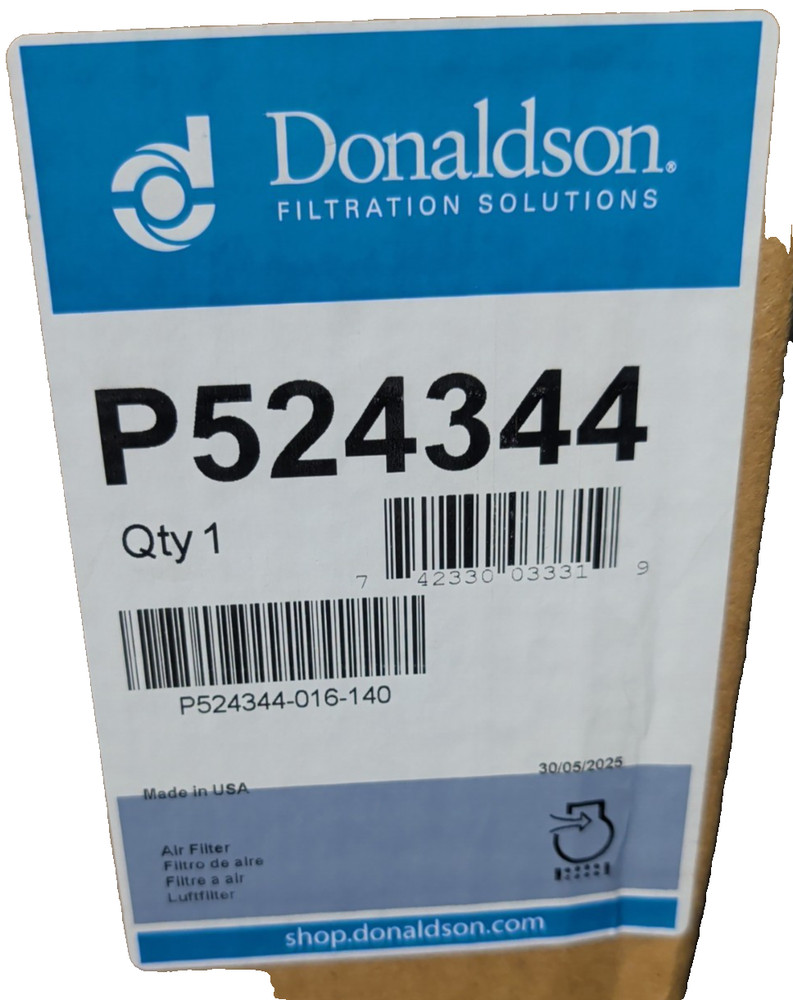 DN P524344 DONALDSON AIR FILTER