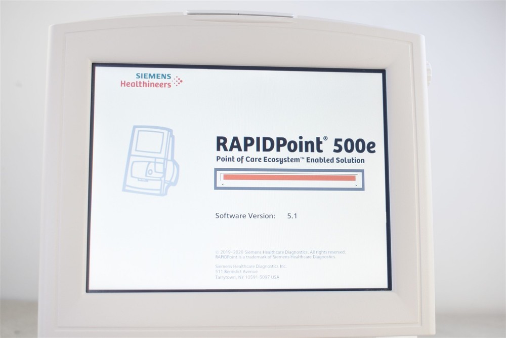 SIEMENS RAPID Point 500e Software Version 5.1