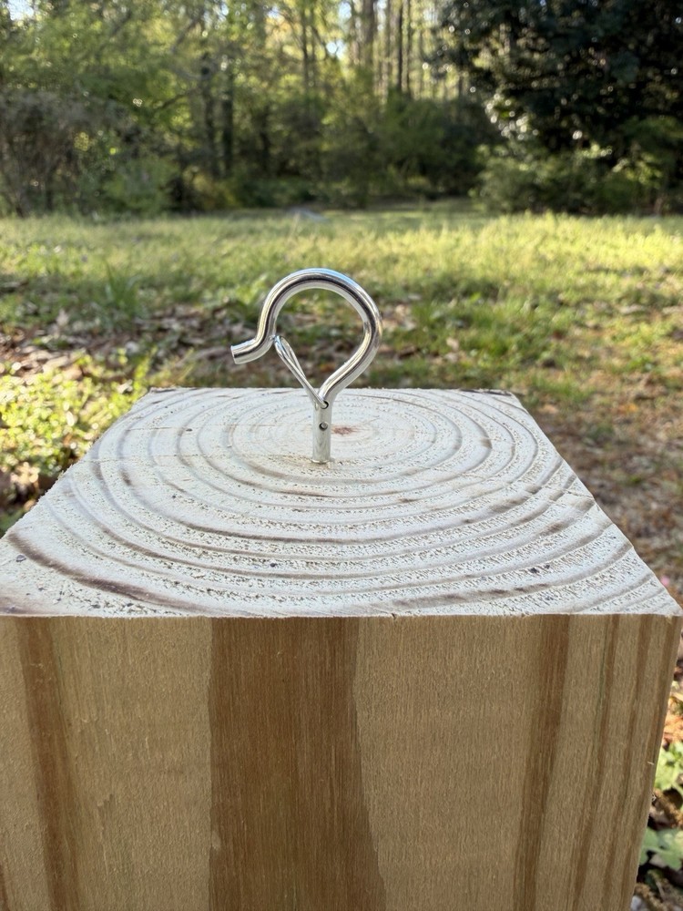 Handmade Carpenter Bee Trap With Safety Latch Hook