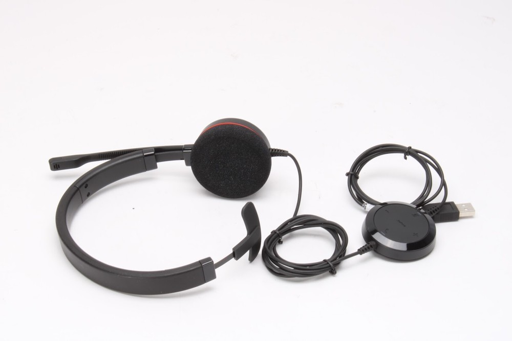 Jabra HSC016 Evolve 20 UC Wired Mono Headset With Case