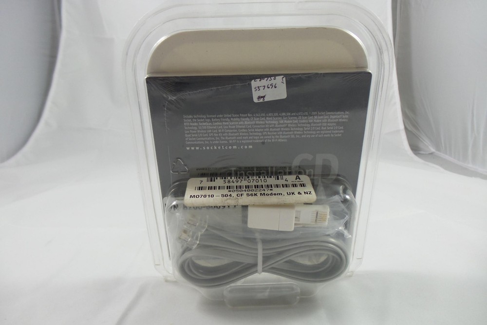 Socket Communications CF 56K Modem Card V.92 (MO7010-504)