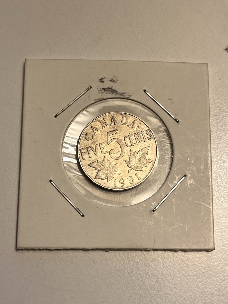 1931 Canada Nickel George V