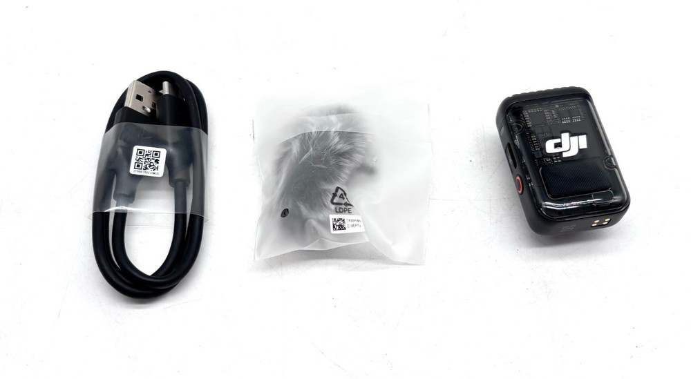 DJI Black MIC 2 Compact Transmitter Wireless Microphone