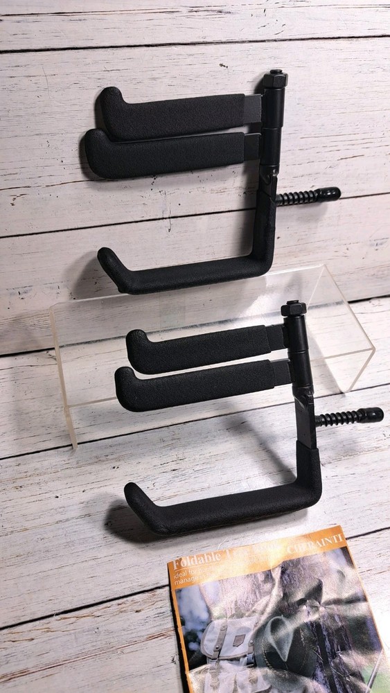 Tree Stand Bow Hook with Dual Rotating Arms and J-Hook, Stable and Sturdy Tree