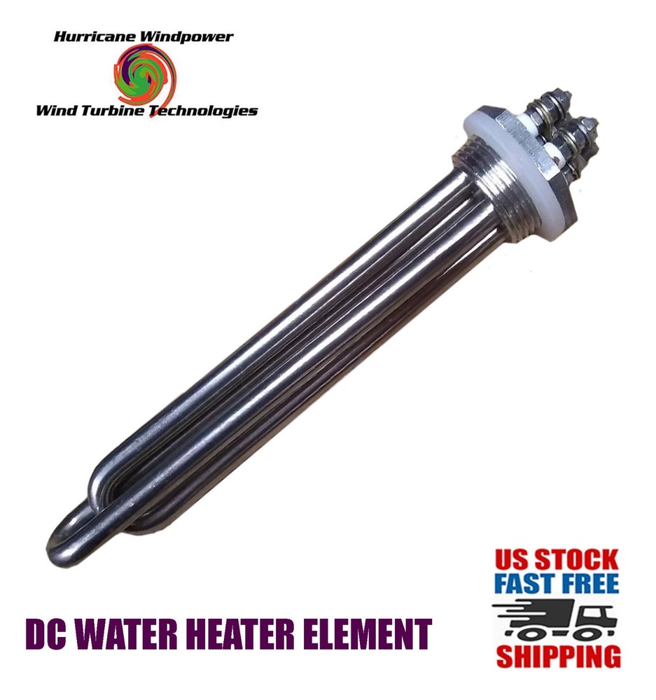 DC Water Heater Element 24 Volt 600 Watt for Wind Generator Turbine Solar Energy