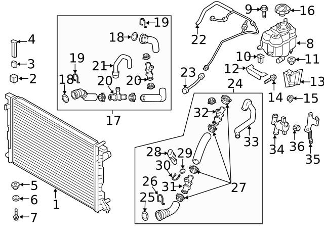 Genuine Audi Coolant Temp Sensor 05C-919-501