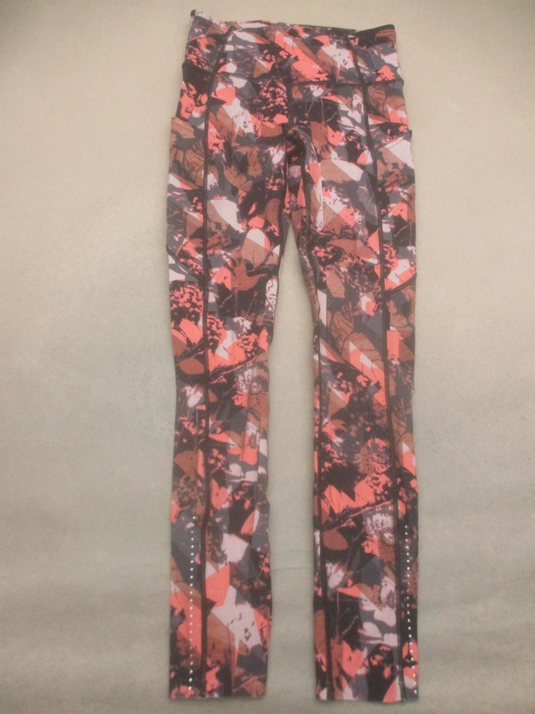Lululemon Size 4 Womens Multicolor Compression Pull On Athletic Leggings 426