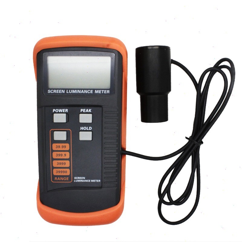Handheld Screen Brightness Meter with 0.01-39990cd/m2 Data Latching Function
