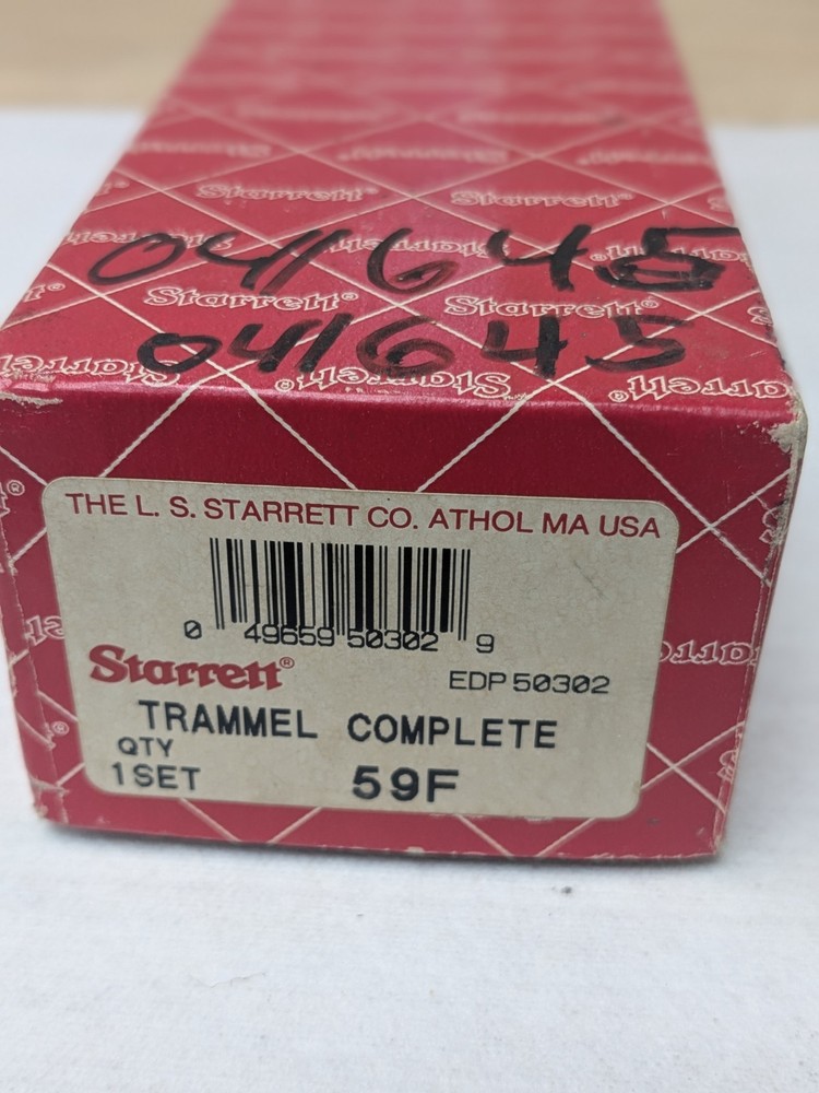 Starrett Trammel Complete Set - Model# 59F