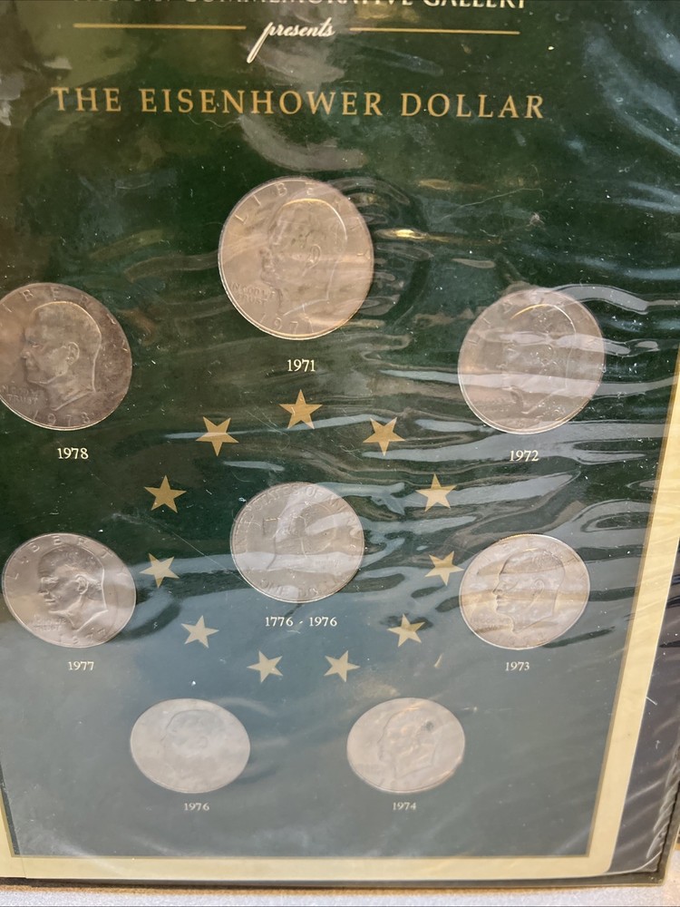 US Commemorative Gallery Eisenhower Dollars Collection