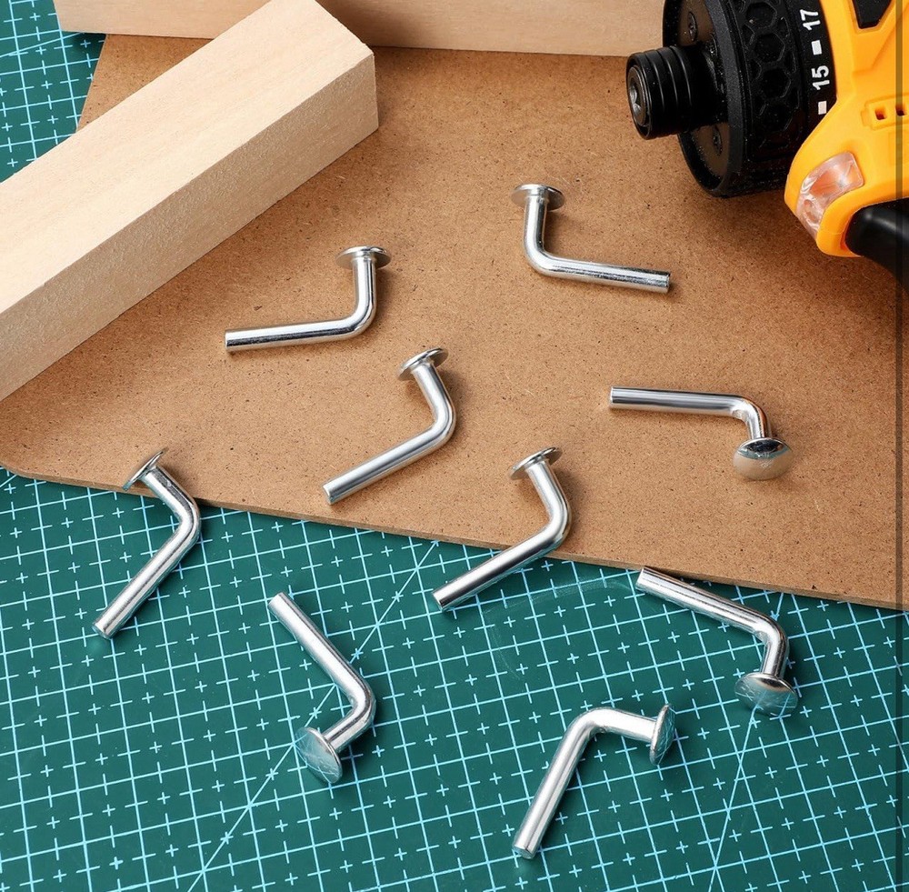 Small Pallet Rack Drop Pin, 100 Pcs Accessory Shelving System, Heavy Duty