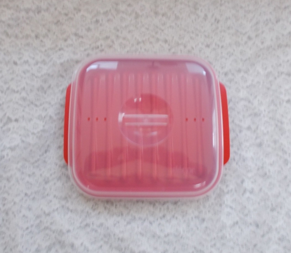 Decor Micro Safe Micro Wave Bacon Cooker BPA Free + Instructions Dishwasher Safe