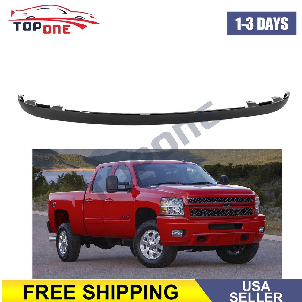 Front Lower Valance For 2011-2014 Chevy Silverado 2500 HD Deflector Extension