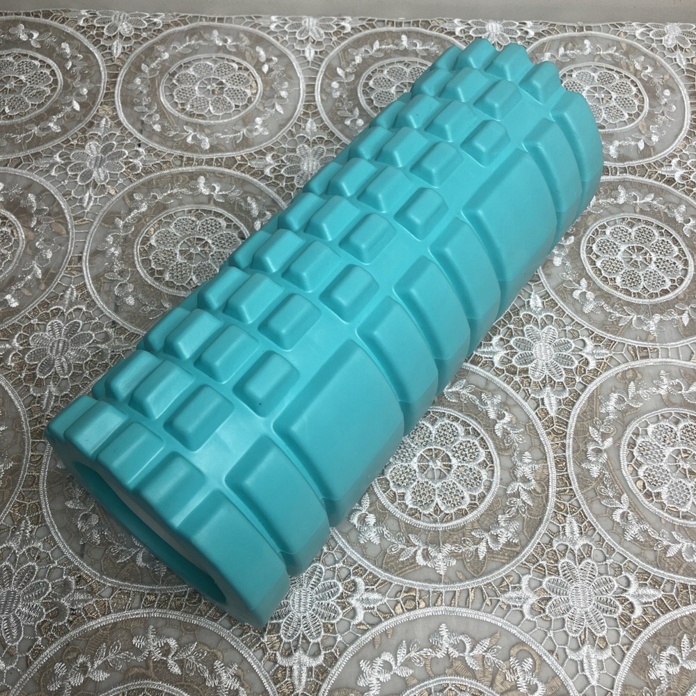Recovery Foam Roller Medium Density 12.5” Aqua Blue