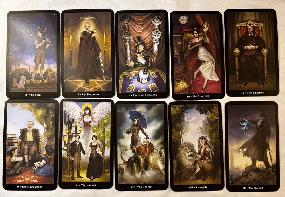 Steampunk Tarot Deck And Guidebook By Barbara Moore