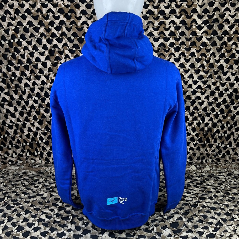NEW Planet Eclipse Shift Hooded Sweatshirt - Royal Blue - Small