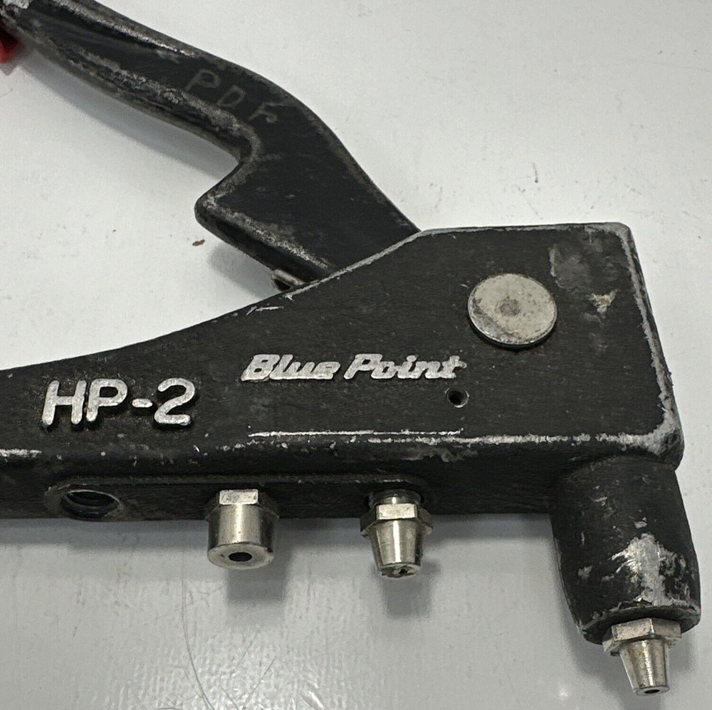 Marson Blue Point Tools (HP-2) Rivet Gun Klik Fast Missing 1 Big Owners marks
