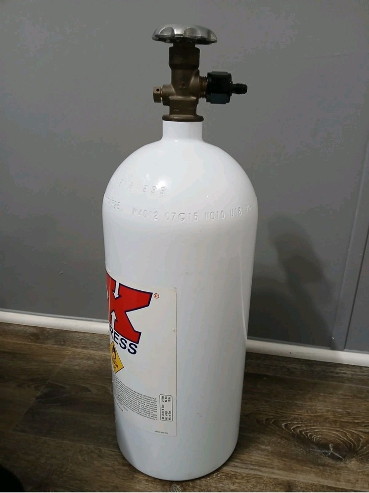 Nitrous Express 10 LB Nitrous Bottle White ML11100