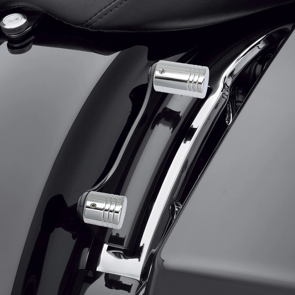 Chrome Four Point Docking Hardware Covers For Harley Touring Models 2009-2023 US