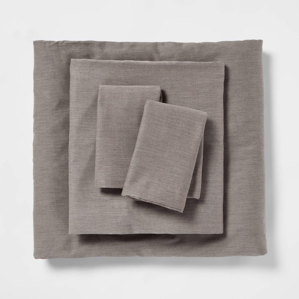 Cotton Blend Sateen Sheet Set - Room Essentials