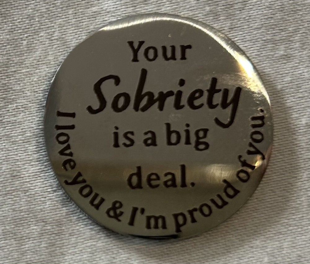 Sobriety token and chip