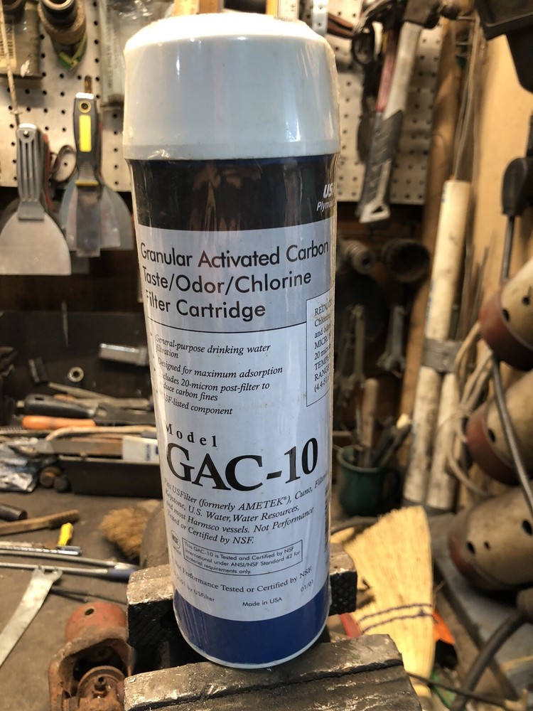 USFilter Plymouth GAC-10 Drinking Water Filter Odor Chlorine Taste
