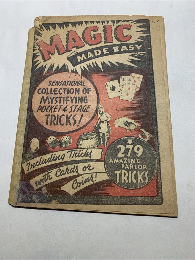 Magic Made Easy Book - vintage