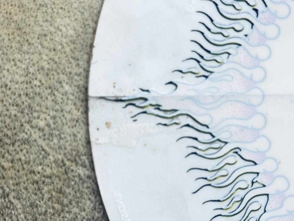 (2) Original Authentic 1988 Grateful Dead Moon / Sun Window Stickers