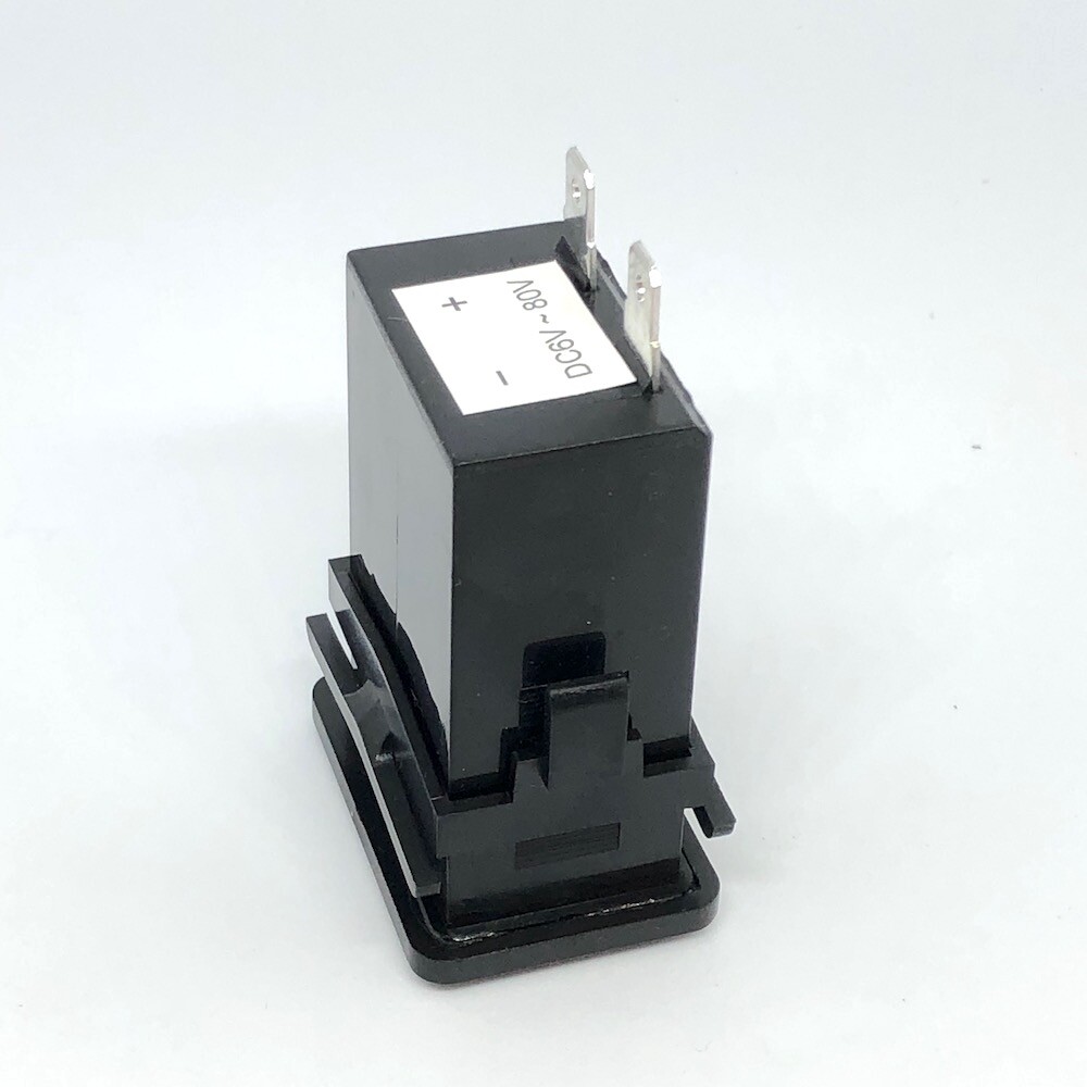 AC110-250V DC6-80V 6-Digit Display Electromechanical Engine Hour Meter Counter